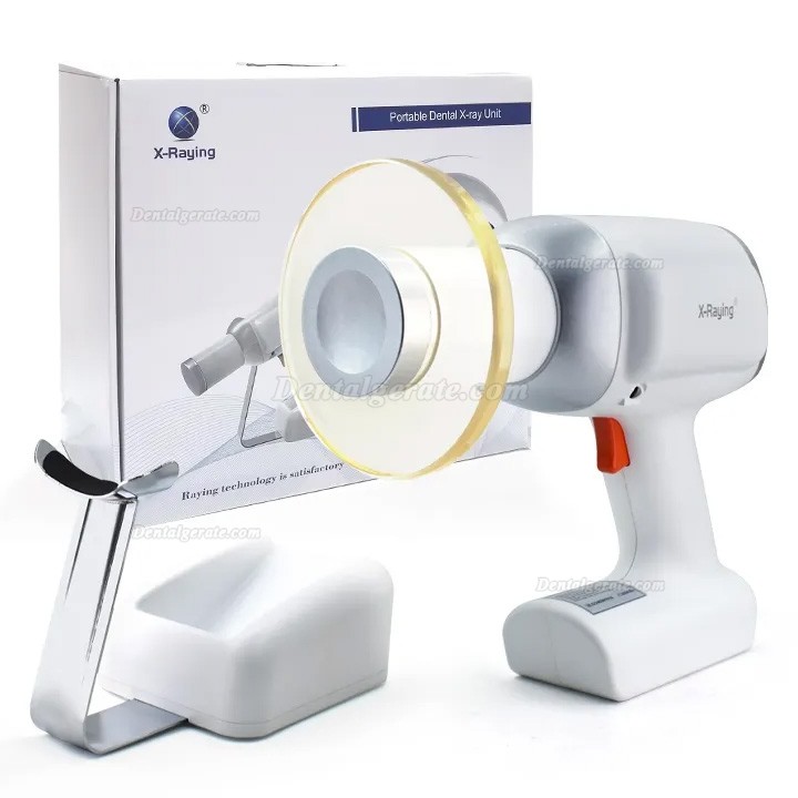 Dental Mobiles Digitales R&ouml;ntgenger&auml;t RAY-500X mit Schutzschild